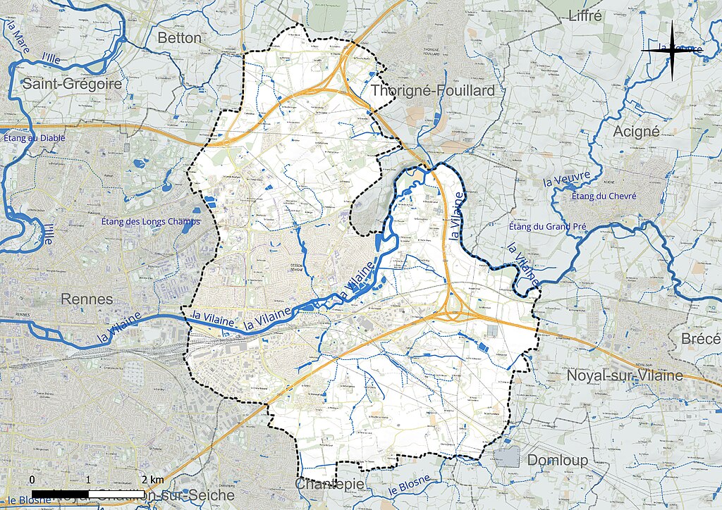 Pompe à chaleur air/eau Cesson-Sévigné