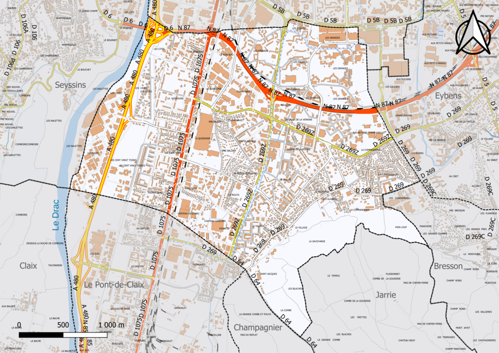 Pompe à chaleur air/eau Échirolles